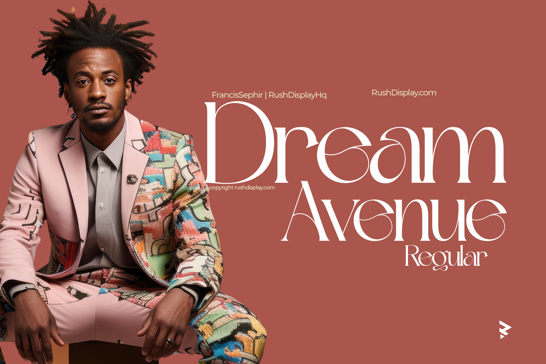 Dream Avenue luxury typography