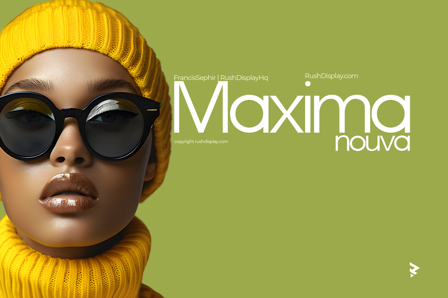 Maxima Nouva luxury typography