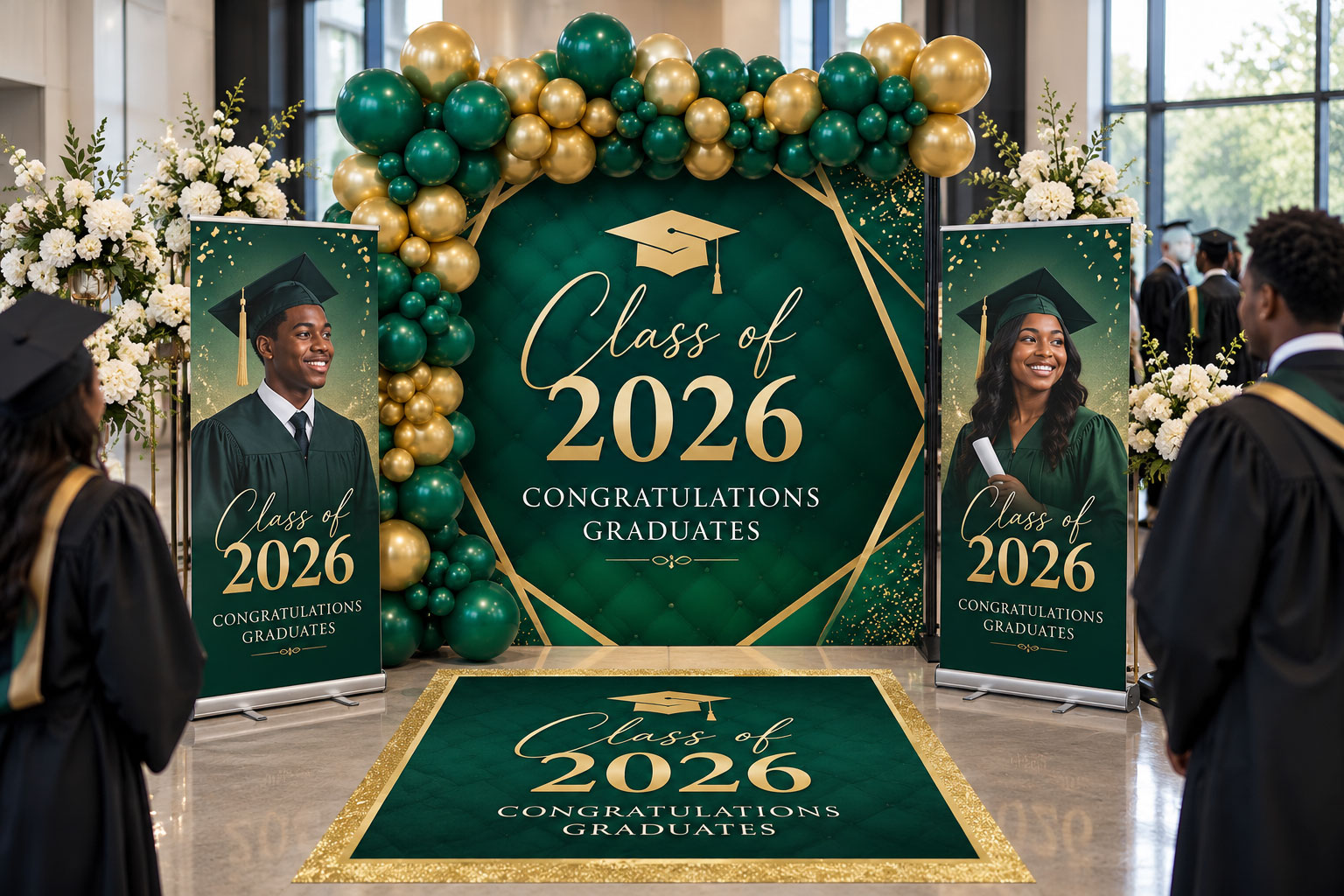 Graduation celebration signs